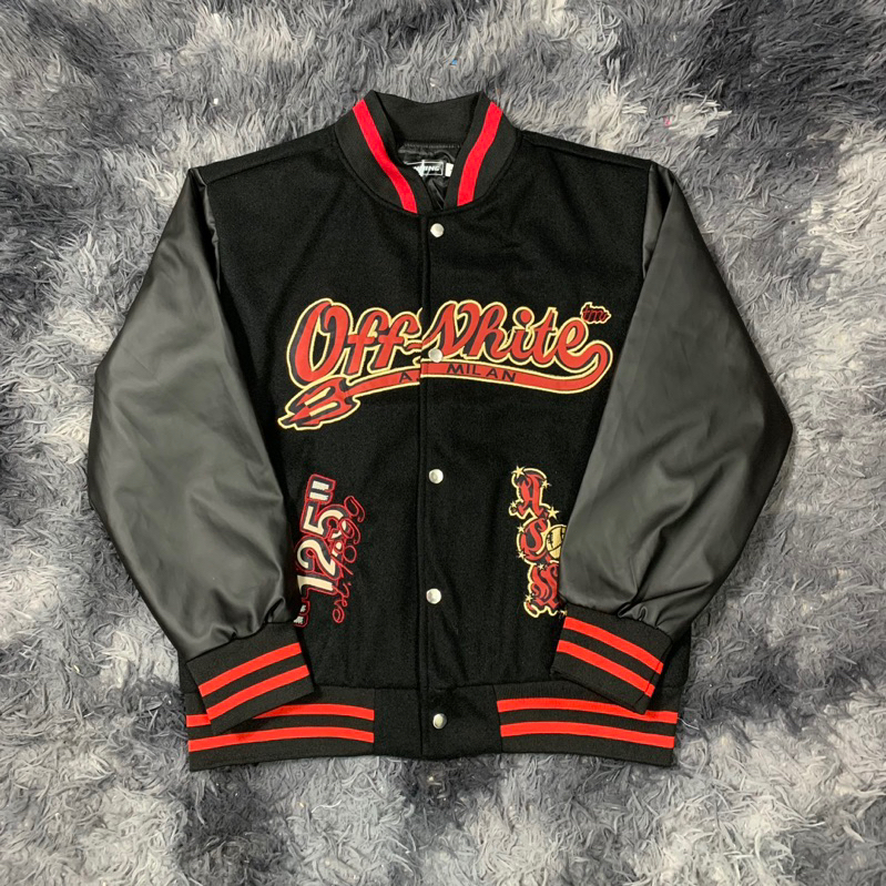 Varsity Jacket Off White X AC Milan SS2