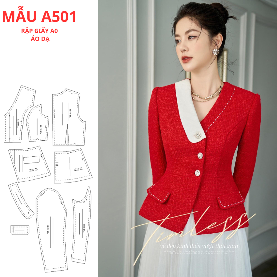 แผ่นกระดาษ A0 2-LAYER SHIRT-A501
