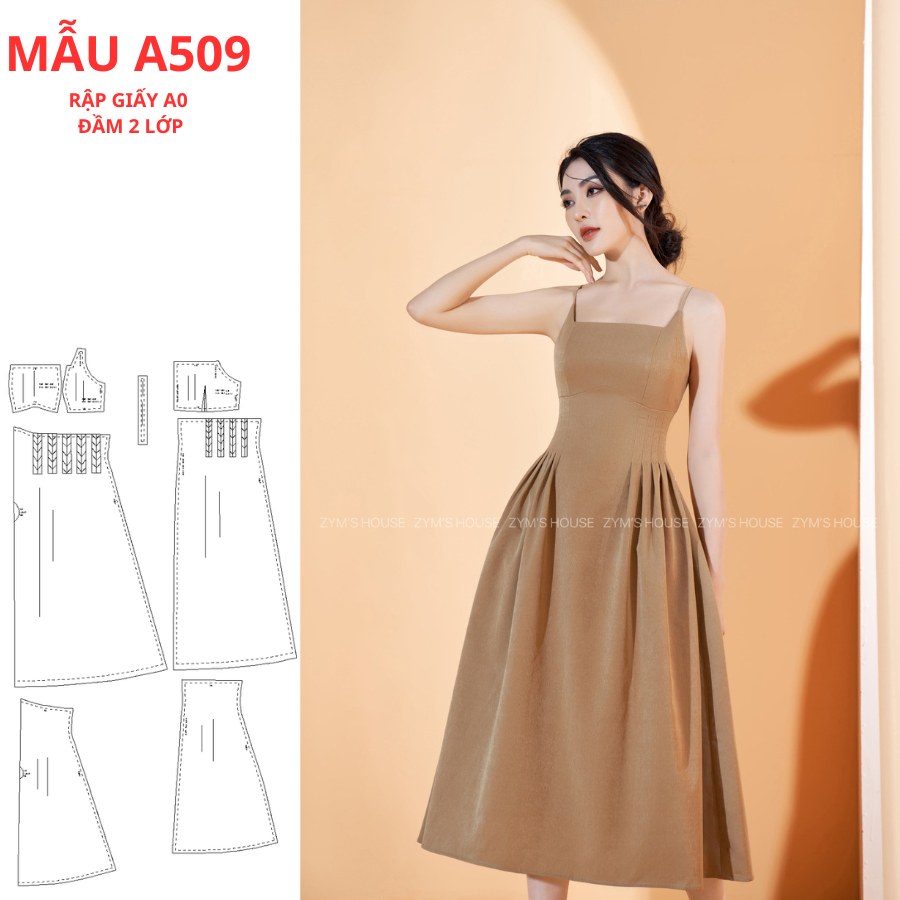 แผ่นกระดาษ A0 2-LAYER DRESS-A509