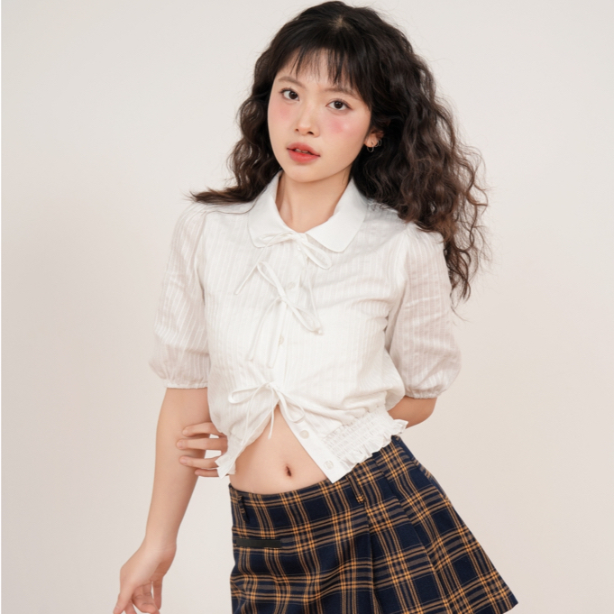 Dóra the label - เสื้อแคดี้เอวยางยืด