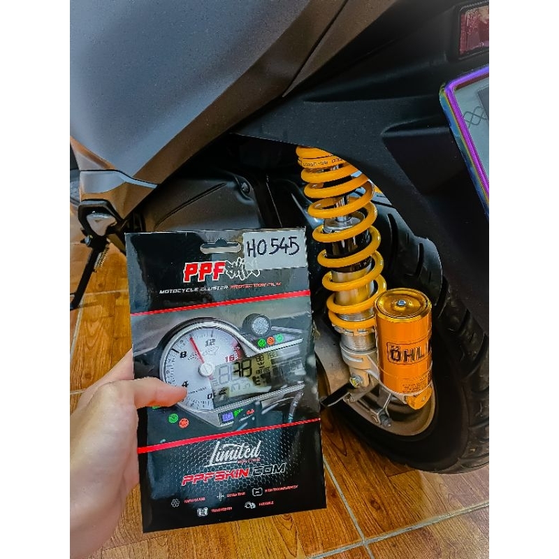 สติ๊กเกอร์ส้อม PPF OHLINS สําหรับวาริโอ ตะกั่ว ถึง 231, ถึง 328, ถึง 545, ถึง 811 โฮ 110032, ถึง 647