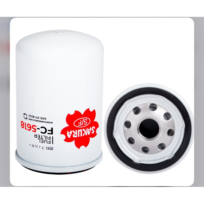 KOMATSU S6D105 กรองน้ํามันเครื่อง รหัส FC5618 600-3118221N 600-311-822