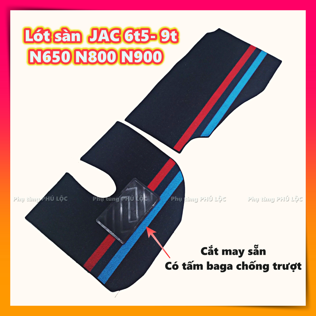 JAC 6T5 8T 9T N650 N800 N900 พรมปูพื้นรถยนต์ ยางกันน้ําสําเร็จรูป