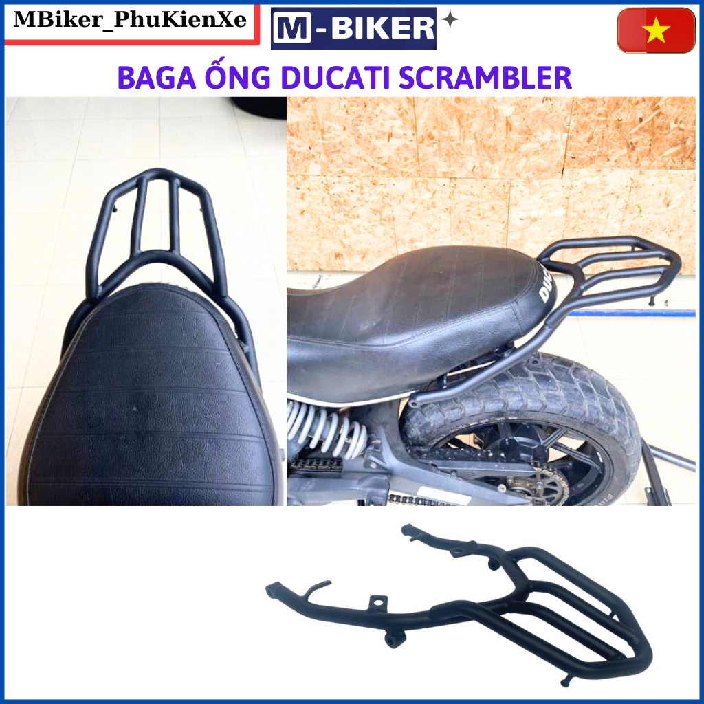กระเป๋า Ducati กระเป๋าท่อ ducati scrambler ducati scrambler 400-800 กระเป๋าหลัง 1 ปี mbiker
