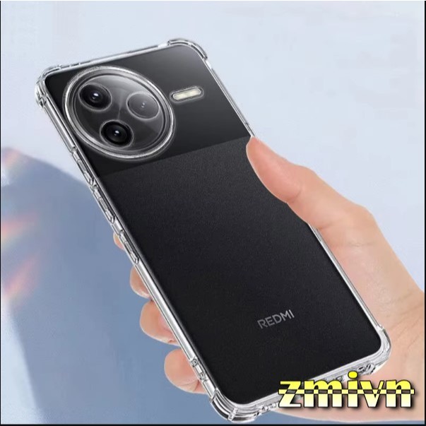 เคสซิลิโคนกันกระแทกสําหรับ Xiaomi Redmi K80 Pro 5G K80pro K80 โปร่งใส