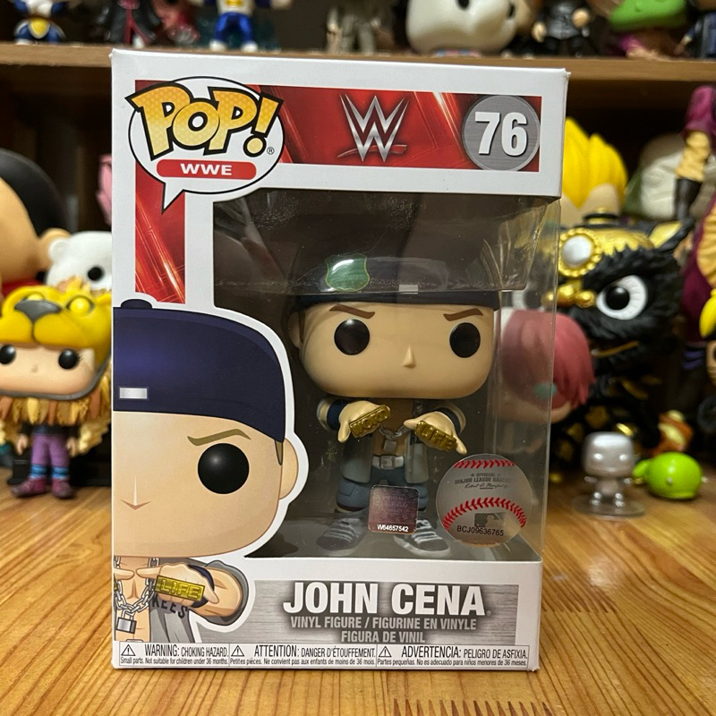 FUNKO Fiko WWE Shop Exclusive John Cena with Yankees Jersey - 76 (กล่องจริง)