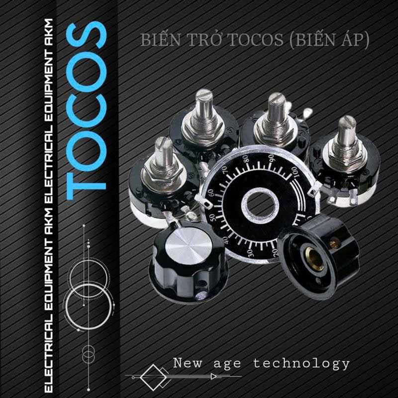 TOCOS RV24YN 20S Potentiometer B102, B202, B502, B103, B203, B504