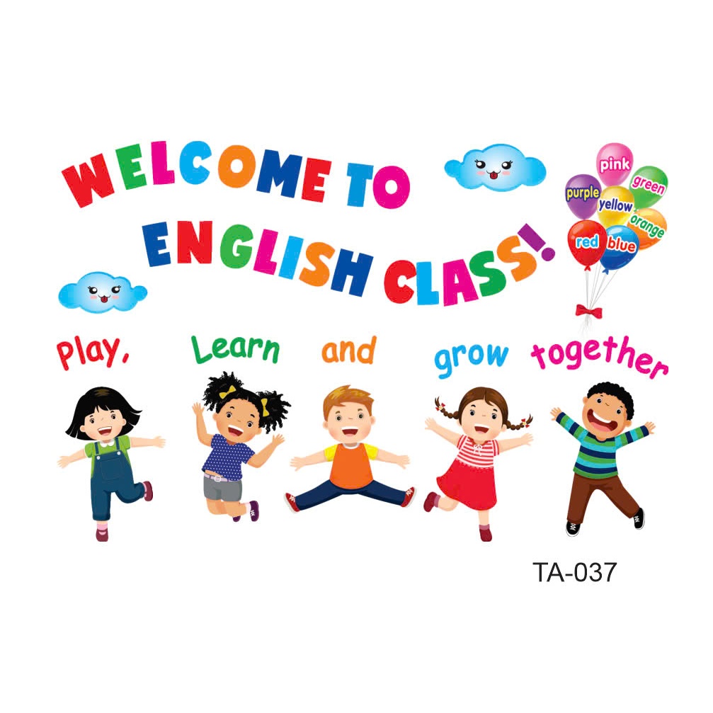 ตกแต่งห้องภาษาอังกฤษ - TA037