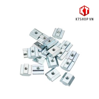 10 con Tán Chữ T luồn cho Nhôm Định Hình 1515, 2020, 3030, 2040, 2060, 20100, 3060, 3090