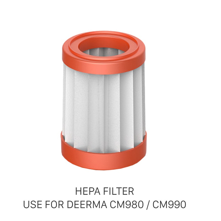 [deer] แผ่นกรอง Hepa ทดแทนสําหรับเครื่องดูดฝุ่นเตียงและที่นอน Deerma CM980 / CM990
