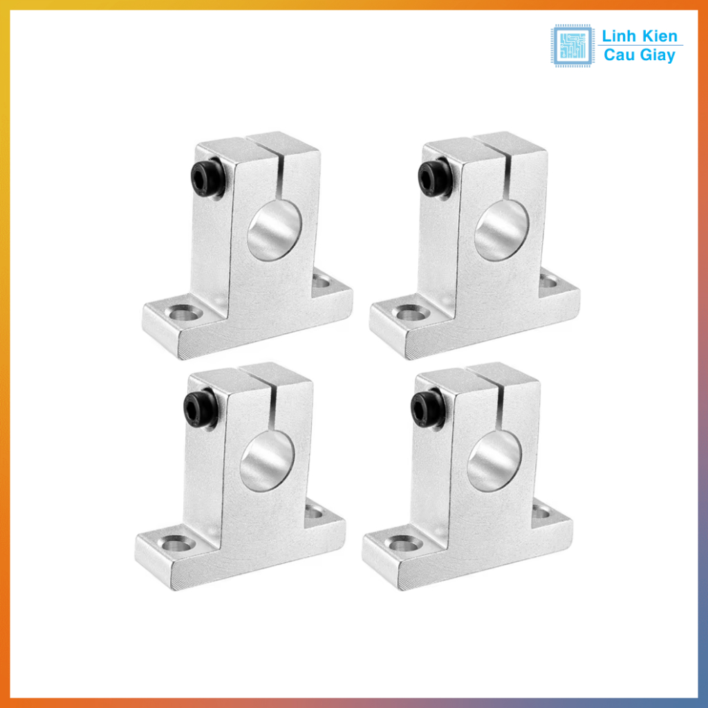 แคลมป์เพลา รองรับหัวนมเลื่อนกลม SK08, SK10, SK12, SK16, SK20