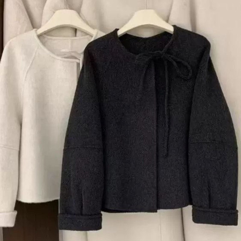 หมี เสื้อโค้ทฤดูใบไม้ร่วง-ฤดูหนาว 2 ชั้นแบบหนา