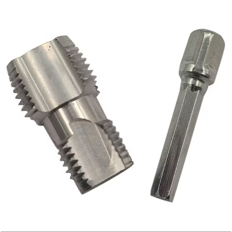TUSEN เครื่องมือเกลียวในท่อน้ําสําหรับท่อ PVC เหมาะสําหรับขนาด 4 จุดและ 6 จุด
