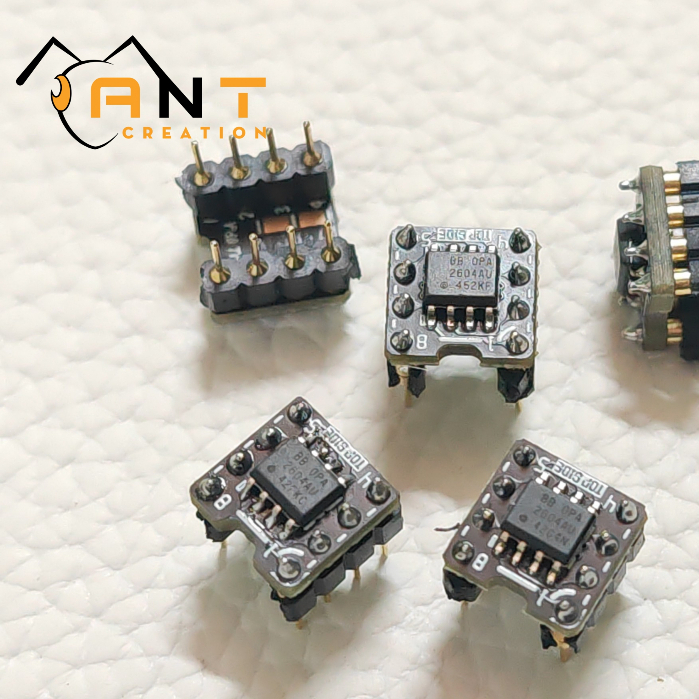 Dual Opamp OP2604/ OPA2604AU สําหรับ Preamp, เสียง Bluetooth