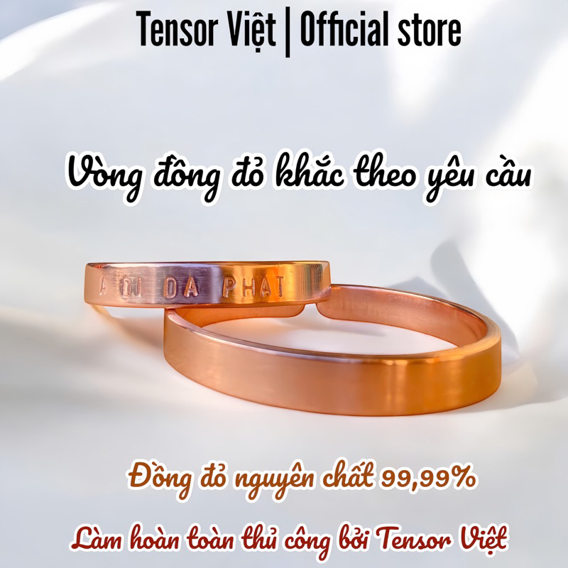 (แพมตตตตตร์ ทวีด) สร้อยข้อมือ สลักอัพออนขอ ทองแดงแดงเปิดแบน (เขียนตรงส่วนข้อความให้ทางร้านตอนสั่งซื้อ)