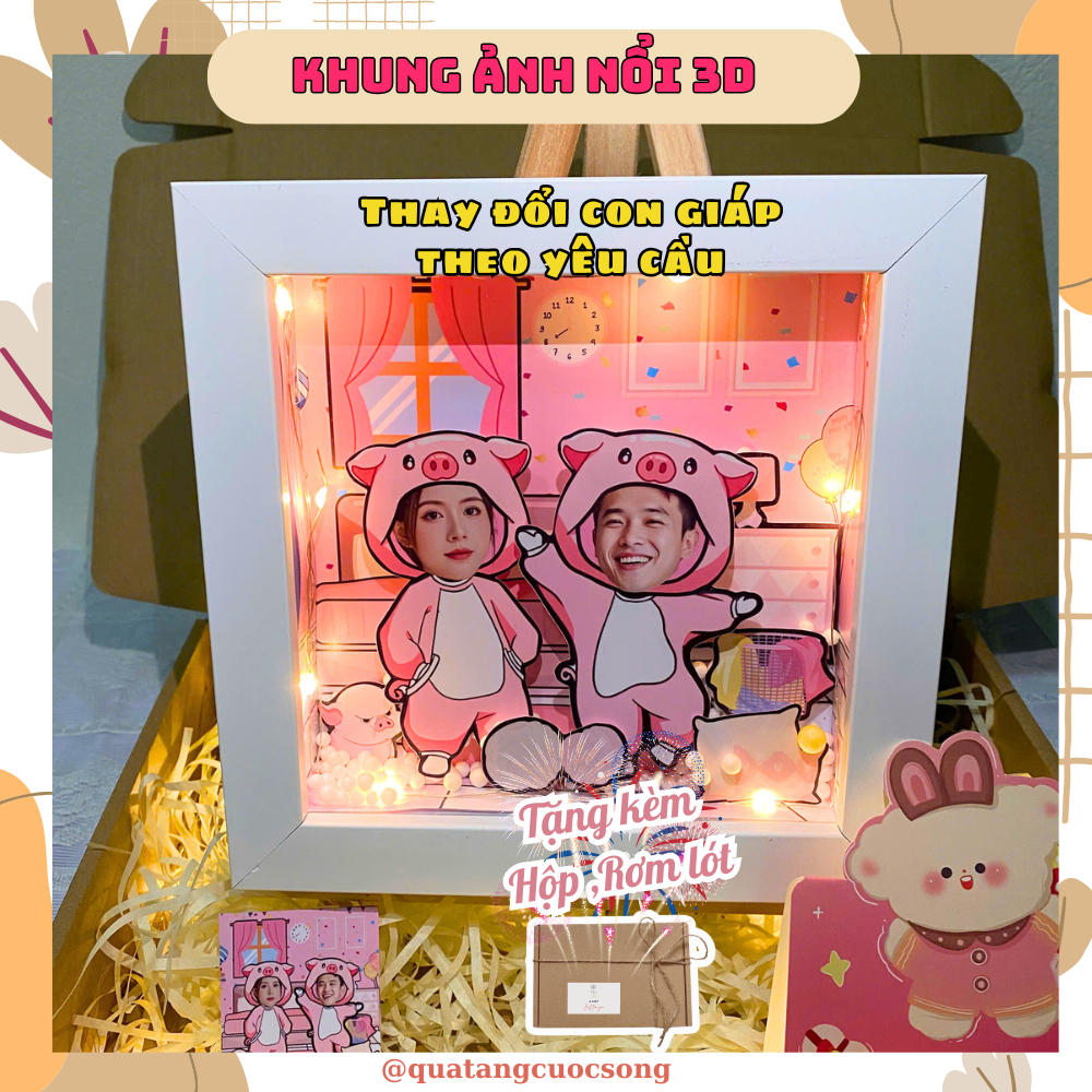 3D FLOATING PHOTO FRAME SCRAPBOOK, SCAPRAME ผลิตใน