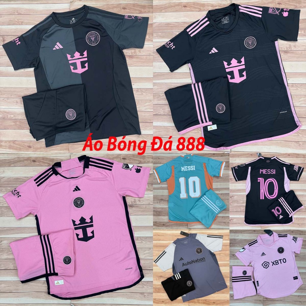 เสื้อฟุตบอล ไมอามี่ สโมสร เสื้อฟุตบอล - รุ่นการแข่งขันมาตรฐาน - ผ้าโพลีเอสเตอร์กัญชงไทย