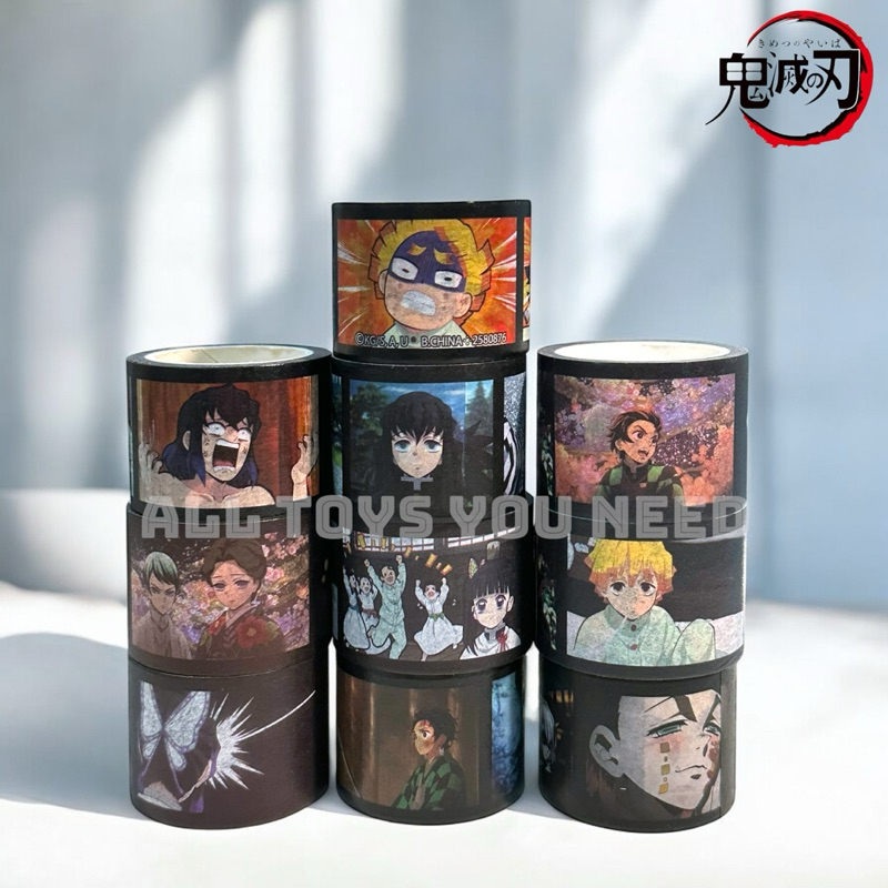 [Bandai] ฉากภาพยนตร์ Washi Kimetsu no Yaiba | เทปกาว Kimetsu no Yaiba | เทป Kimetsu no Yaiba