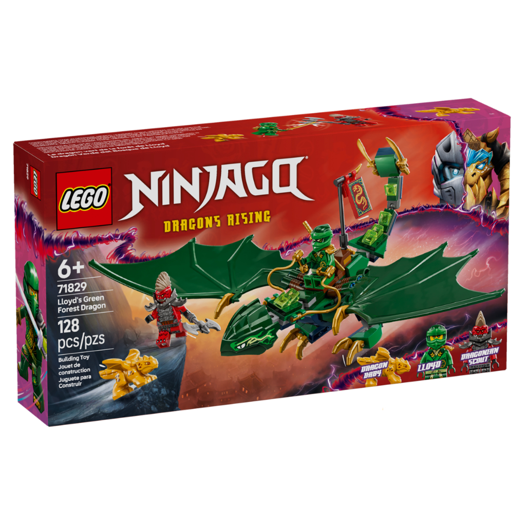 [HAPPY.BRICKS] LEGO NINJAGO 71829 - LLOYDS GREEN FOREST DRAGON - LLOYDS GREEN FOREST DRAGON