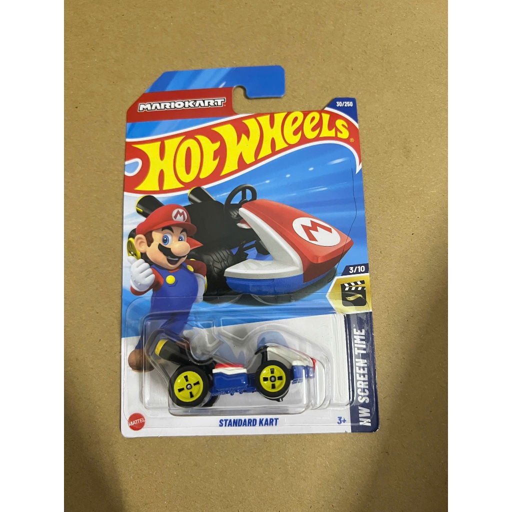 Lehuong Diecast - Hot Wheels Mario Kart (Mario Standard Kart) Case A 2025