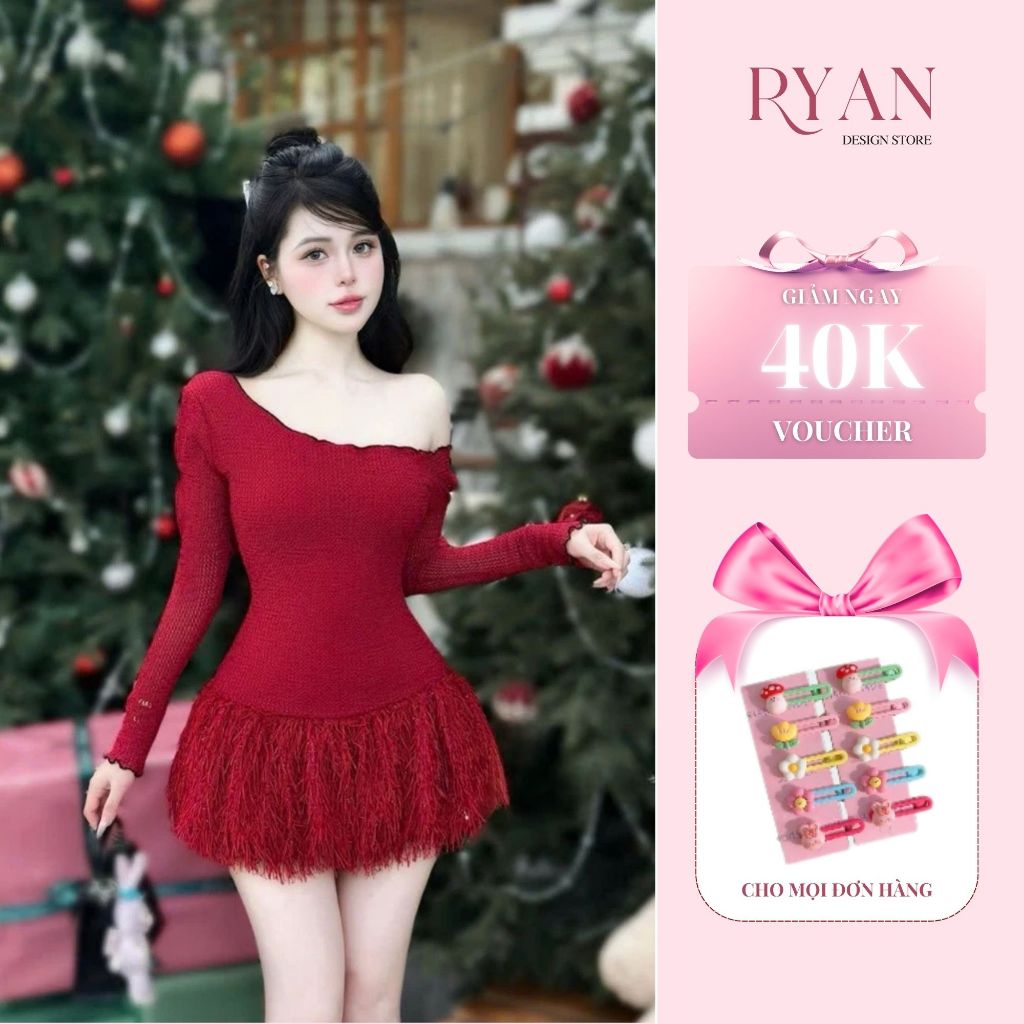 ชุดเดรสปาร์ตี้เปิดไหล่หรูหราสําหรับผู้หญิงแต่งระบายฝอย (H67) - Ryan Design Store