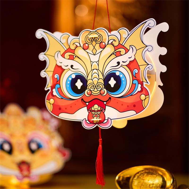 SOLID SPIRIT LANTERN KIT - AT TI 2025 KitHandmade Snake God Lantern DIY Handmade Tet Lantern