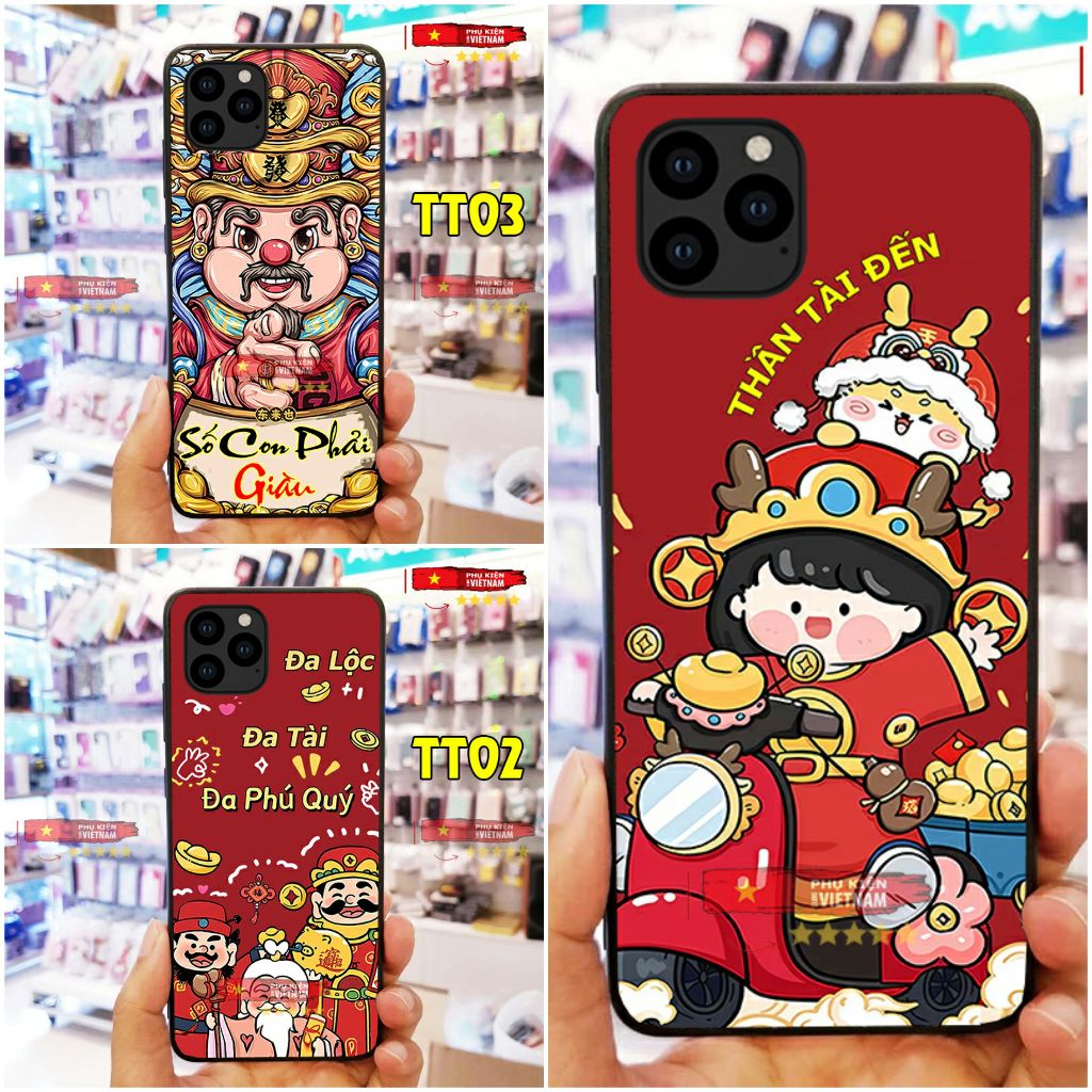 เคส Iphone 6/ 7/ 8/ PLUS/ X/ XSMAX/ 11/ 12/ 13/ 14 / 15/16 PRO/ MAX/ PLUS สําหรับ Tet God of Wealth 