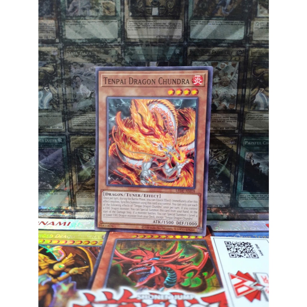 [ Peanut ] Mint90 Yugioh AE Tenpai Dragon Chundra Card (N)