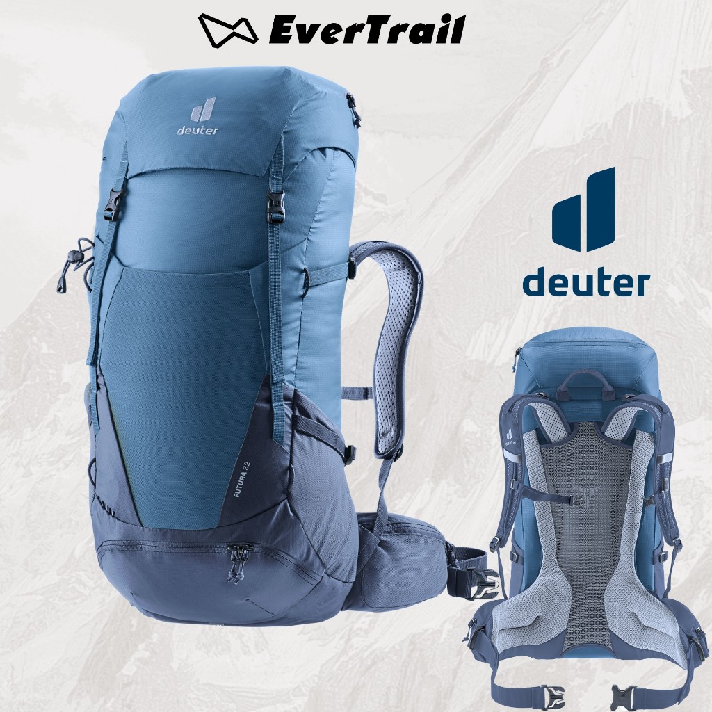 TREKKING กระเป๋าเป้ Hiking Deuter Futura 32 - สีฟ้า