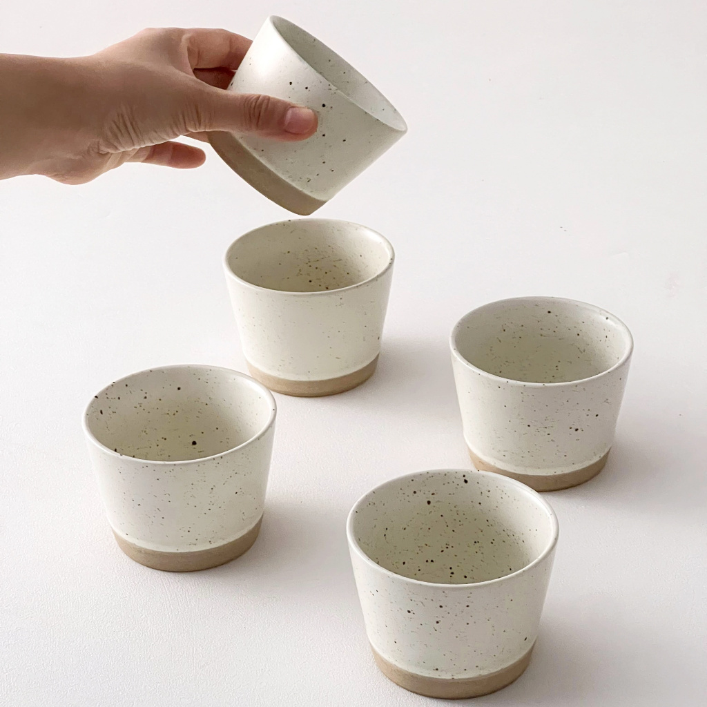 แฮนด์เมดเคลือบแก้วเซรามิกถ้วยกาแฟเซรามิกมัทฉะชาดื่มถ้วย