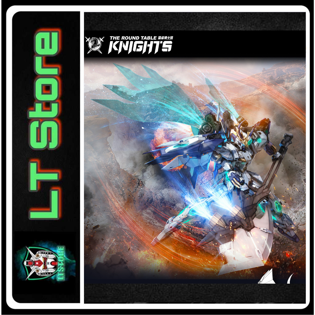 ประกอบรุ่น RG/BE SC-005 Giant Ax Lancelot SNAA 1/144 (รวมสติ๊กเกอร์)