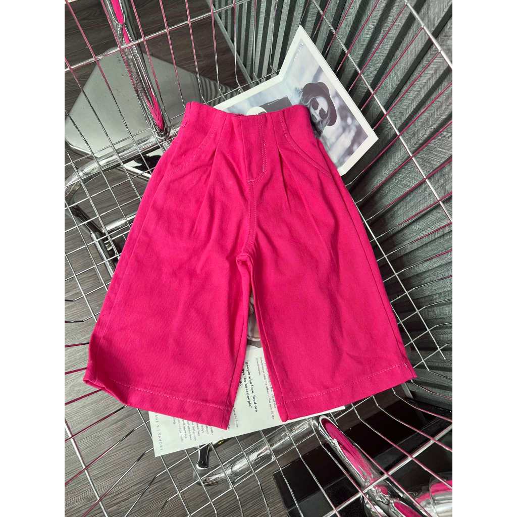 Q04-กางเกง KAKI สีพื้นสําหรับเด็กจาก 12-40KG