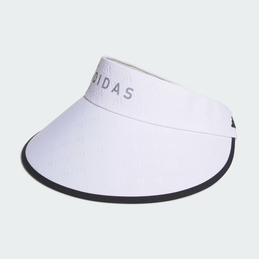 หมวกครึ่งตัวลายปีกกว้าง Adidas - สีขาว