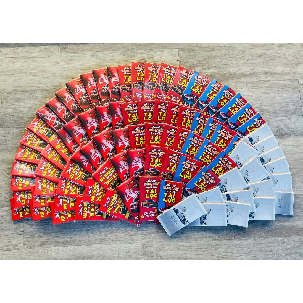 ซองใส่เงินนําโชครูปรถแนวตั้งฉลองปีใหม่ 2025 ขนาด 8x16cm Autono1 LX008