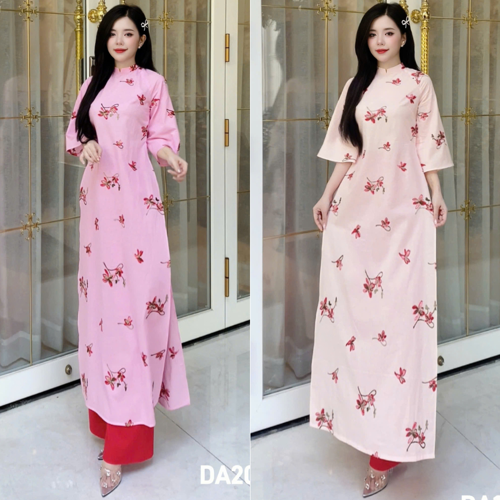 DA199 LEOSWEARING นวัตกรรมชุดดอกไม้ ao dai