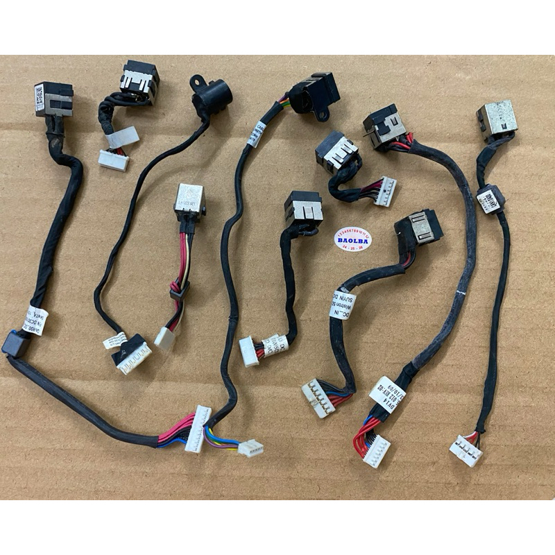 DC power Jack สําหรับแล็ปท็อปทุกประเภท Latitude 3470 3570 M4700 M4800 E6320 E6420 E5530 E6220