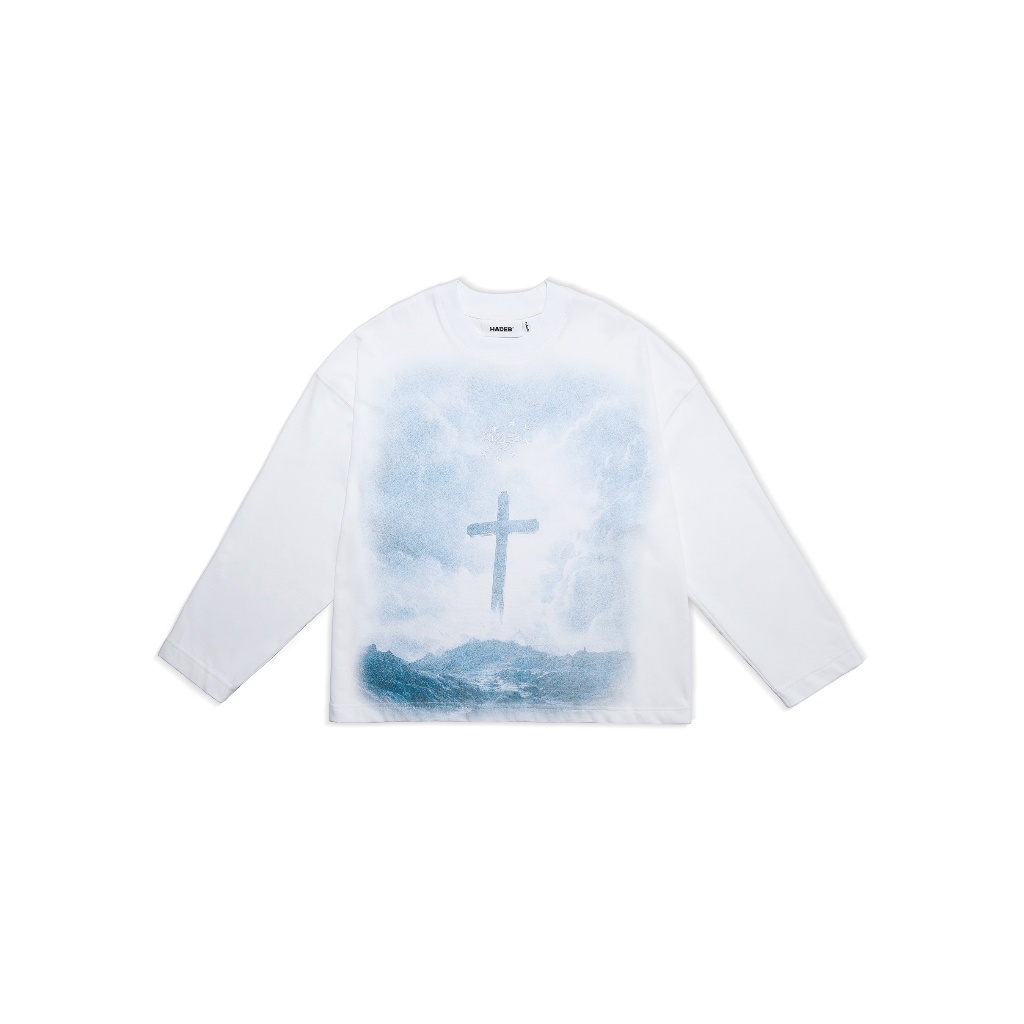 HADES Redemption Longsleeve - เสื้อเชิ้ตแขนยาวผ้าฝ้ายแบรนด์ HADES ของแท้