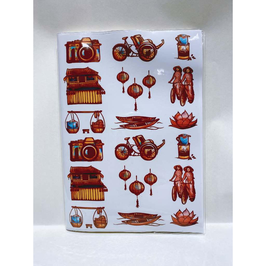 TICK & PICK Notebook ดีไซน์ไม่ซ้ําใคร - Hoi An Iconic