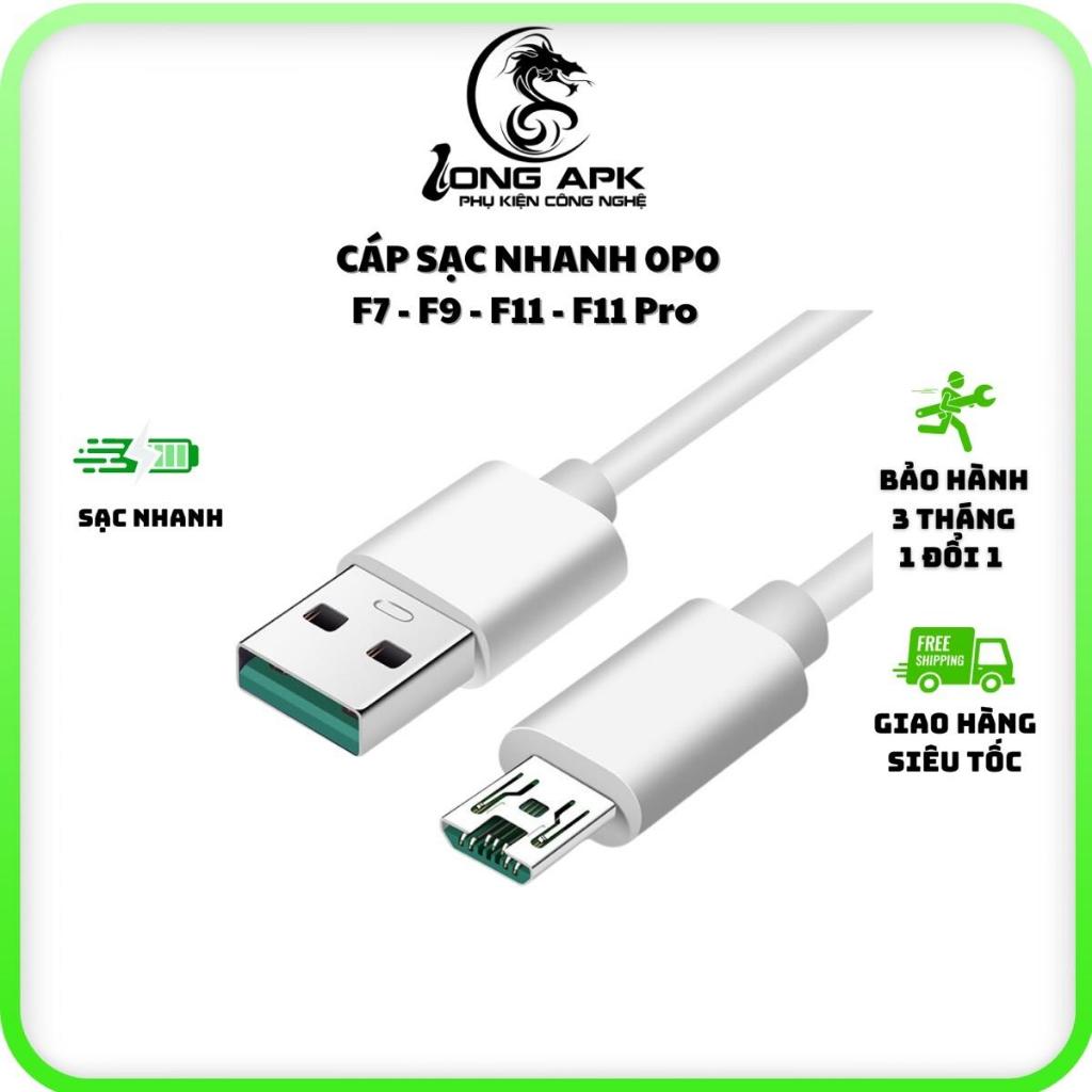V0C 0P0 สายชาร์จเร็วสําหรับ F7 - F9 - F11 - F11 Pro ที่ชาร์จโทรศัพท์ สาย usb พอร์ตยาว 1 เมตร - อุปกร