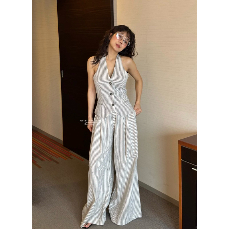 Misty Set - ชุด Gile Striped Premium (ภาพเดิม)