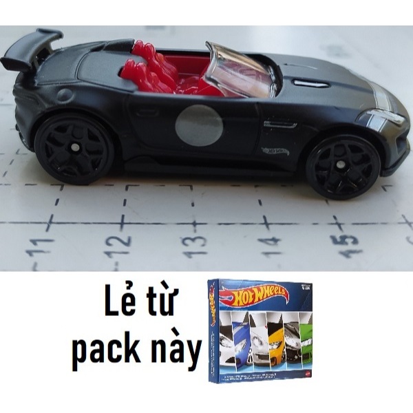 (ไม่มีกล่อง) Hot Wheels 15 Jaguar F-Type Project 7 รถโมเดล