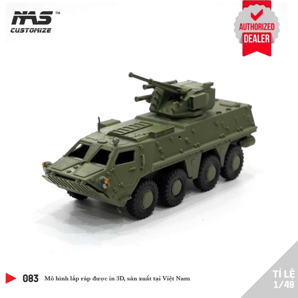 [NAS] ประกอบโมเดลของรถหุ้มเกราะยูเครน BTR-4 1/48 ขนาด 1:48 รถหุ้มเกราะ BTR 4E