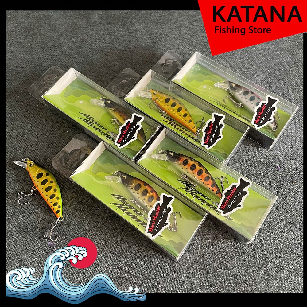 [tana Fishing] Lure Hero Hunter 50S - 50mm 5.2gr
