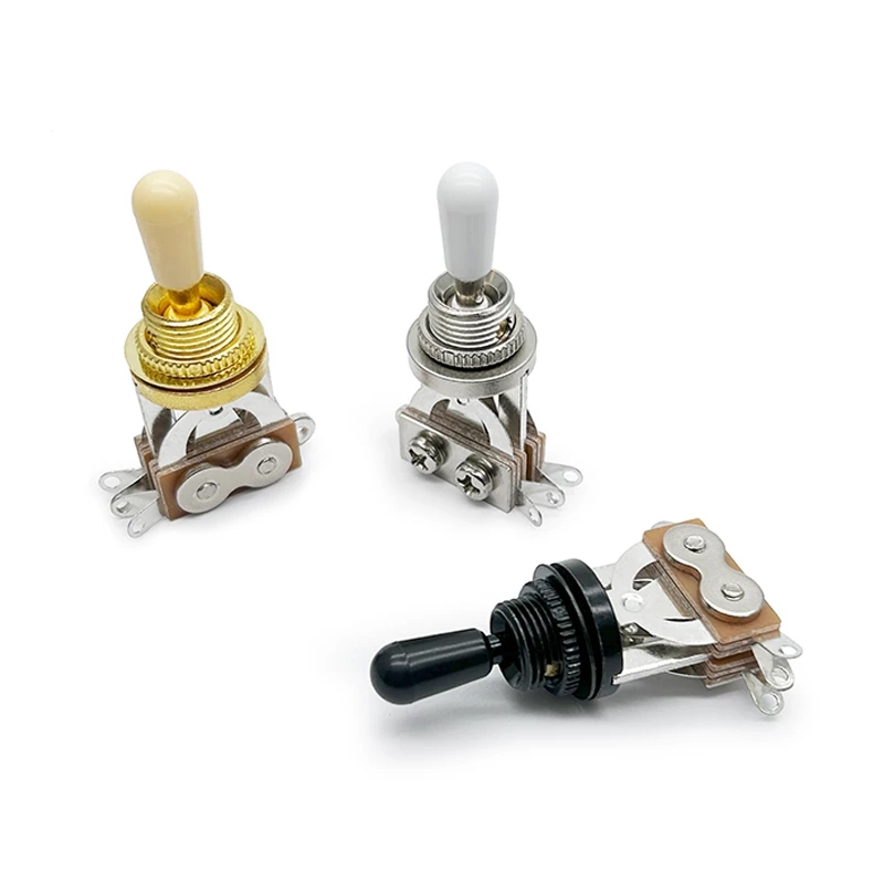 Lespaul Guitar Shifter [3 Way Short Straight Tggle Switch]