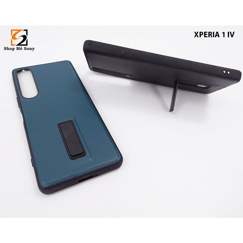 เคสหนังพร้อมขาตั้งสําหรับ Xperia 1 IV - Xperia 5 IV - Xperia 10 IV (Mark 4)