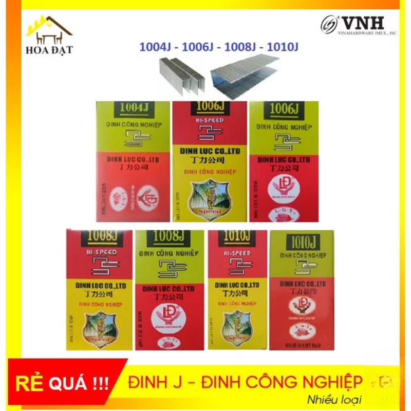 ตะปูเจ สีขาว J1016, 1013J, J1019, J419... Dinh U - หลายแบบ