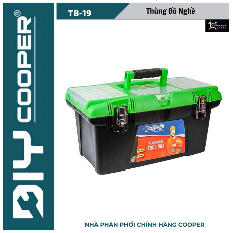 กล่องเครื่องมือ CF Cooper 19" TB-19XD - TB-19D - TB-19XL