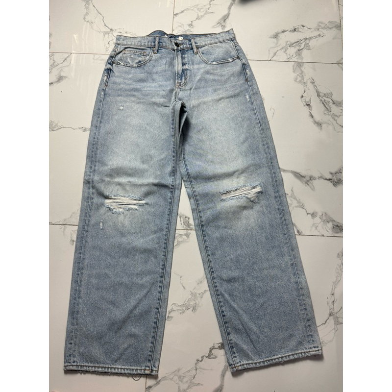 กางเกงยีนส์ผู้หญิง American Vnxk เลิศ (Sz 28eo 84-88) กางเกงยีนส์ขาตรงซ่อน