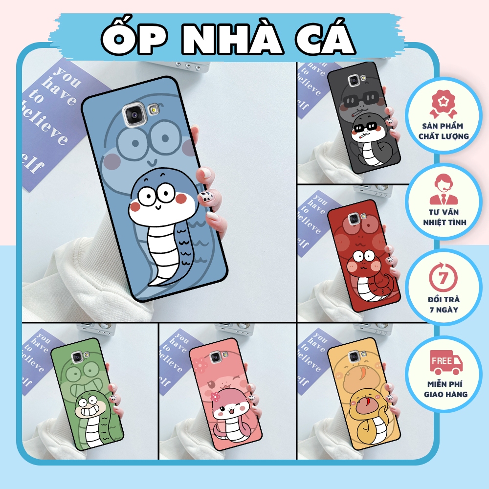 เคส Samsung A3 2016 / A5 2016 / A7 2016 พิมพ์ลาย Snake 2025 ปีงู มีหลายสี
