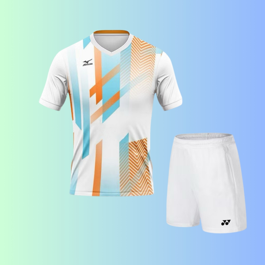เสื้อแบดมินตัน Mizuno เสื้อแข่งขัน Mizuno Size ML XL XXL ผู้ชายและผู้หญิง